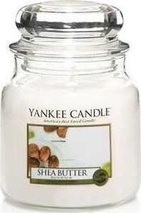 Yankee Candle YANKEE CANDLE_Med Jar średnia świeczka zapachowa Shea Butter 411g 1