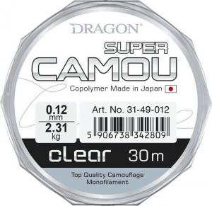 Dragon ŻYŁKA DRAGON SUPER CAMOU CLEAR 0.22MM 30M 1
