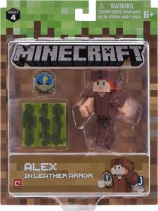 Figurka Tm Toys Figurka Minecraft Alex w skórzanej zbroi 1