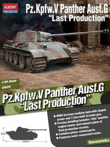 Academy Model plastikowy Pz.Kpfw.V Pantera Ausf.G późna produkcja 1