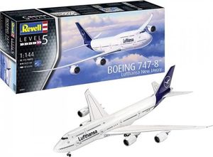 Revell Model plastikowy Boeing 747-8 Lufthansa nowy 1