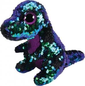 Meteor Maskotka TY Beanie Boos Flippables cekinowy dinozaur 24 cm 1