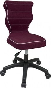 Krzesło biurowe Entelo Petit Visto Bordowy 1