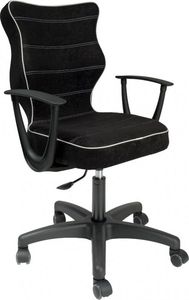 Krzesło biurowe Entelo Norm Visto Czarne 1
