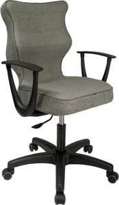 Krzesło biurowe Entelo Norm Szare 1