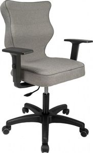 Krzesło biurowe Entelo Uni Twist Jasnoszary 1