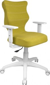 Krzesło biurowe Entelo Duo Deco Żółty 1