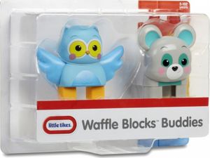 Figurka Little Tikes Figurki WAFFLE BLOCKS 2-pak Sowa i niedźwiedź 1