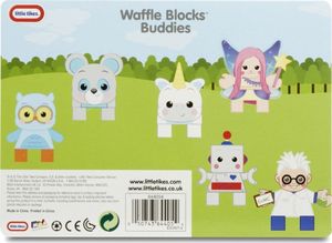 Figurka Little Tikes Figurki WAFFLE BLOCKS 2-pak Sowa i niedźwiedź 4