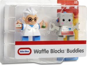 Figurka Little Tikes Waffle Blocks - Naukowiec i robot (644047) 1
