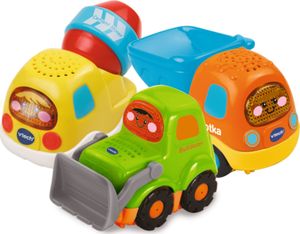 Vtech Autka Tut Tut - Zestaw pojazdy budowlane 3