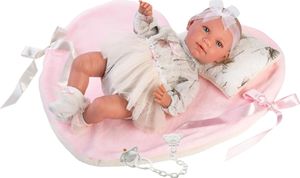Llorens Lalka bobas płacząca Mimi różowy kocyk 42cm (74062) 1