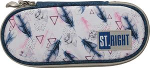 Piórnik St. Majewski Piórnik saszetka usztywniona ST.RIGHT PC-01 Piórka boho 2