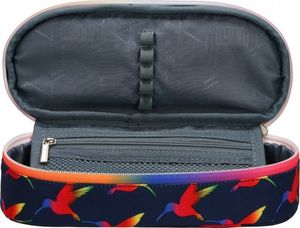 Piórnik St. Majewski Piórnik saszetka usztywniona PC-01 Tęczowe ptaki 3