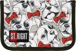 Piórnik St. Majewski Piórnik dwuklapkowy bez wyposażenia ST.RIGHT PC-03 Słodkie Pupile 3