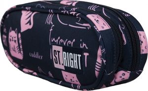 Piórnik St. Majewski Saszetka dwukomorowa ST.RIGHT PU-02 Kotki 2