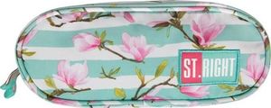 Piórnik St. Majewski Piórnik saszetka usztywniona ST.RIGHT PC-01 Kwiat magnolii 3