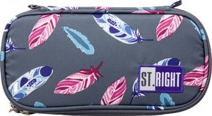 Piórnik St. Majewski Piórnik saszetka usztywniona ST.RIGHT PC-02 Indiańskie pióra 2