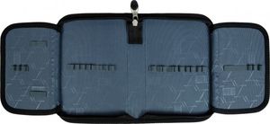 Piórnik St. Majewski Piórnik dwuklapkowy bez wyposażenia ST.RIGHT PC-03 Tęczowe ptaki 3