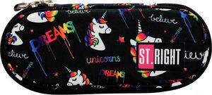 Piórnik St. Majewski Piórnik saszetka usztywniona ST.RIGHT PC-01 Jednorożce 2