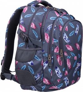 St. Majewski Plecak 4-komorowy ST.RIGHT BP-01 Indiańskie pióra 3