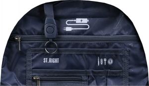 St. Majewski Plecak szkolny St.Right Bp-07 Kwiat magnolii 4