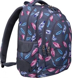 St. Majewski Plecak 4-komorowy Indiańskie pióra 3