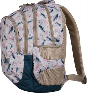 St. Majewski Plecak szkolny St.Right Bp-06 Piórka boho 4