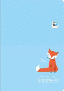 Interdruk Zeszyt A5 32 kolorowa linia B&B Kids Pastel 2