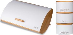 Czajnik Husla CZAJNIK ELEKTRYCZNY HUSLA 1,7L white + CHLEBAK + POJEMNIKI 7