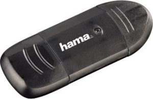 Czytnik Hama 6 w 1 USB 2.0 Czarny SD/SDHC (001147310000) 2