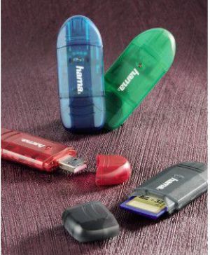 Czytnik Hama 6 w 1 USB 2.0 Czarny SD/SDHC (001147310000) 4