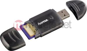 Czytnik Hama 6 w 1 USB 2.0 Czarny SD/SDHC (001147310000) 5
