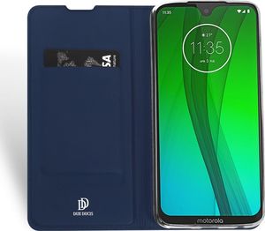 Dux Ducis Skin Pro etui pokrowiec z klapką Motorola Moto G7 / G7 Plus niebieski uniwersalny 3