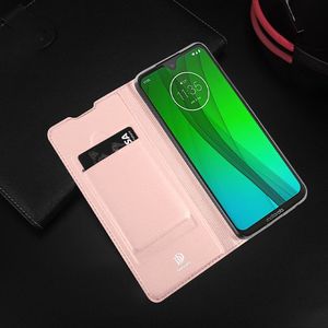 Dux Ducis Skin Pro etui pokrowiec z klapką Motorola Moto G7 / G7 Plus różowy uniwersalny 16