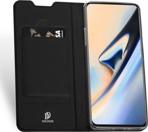 Dux Ducis Skin Pro etui pokrowiec z klapką OnePlus 7 czarny uniwersalny 3