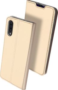 Dux Ducis Skin Pro etui pokrowiec z klapką Samsung Galaxy A50 złoty uniwersalny 2