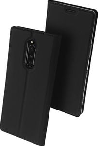 Dux Ducis Skin Pro etui pokrowiec z klapką Sony Xperia 1 czarny uniwersalny 2