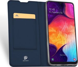 Dux Ducis Skin Pro etui pokrowiec z klapką Samsung Galaxy A50 niebieski uniwersalny 3