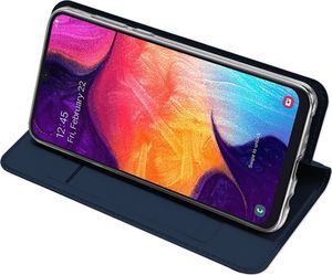Dux Ducis Skin Pro etui pokrowiec z klapką Samsung Galaxy A50 niebieski uniwersalny 5