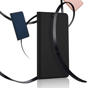 Dux Ducis Skin Pro etui pokrowiec z klapką Motorola Moto G7 Power czarny uniwersalny 12