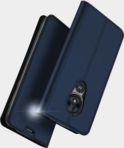 Dux Ducis Skin Pro etui pokrowiec z klapką Motorola Moto G7 Power czarny uniwersalny 9