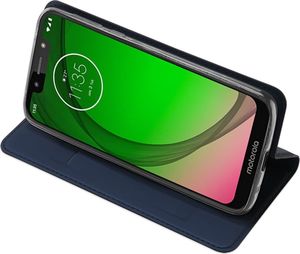 Dux Ducis Skin Pro etui pokrowiec z klapką Motorola Moto G7 Play niebieski uniwersalny 5
