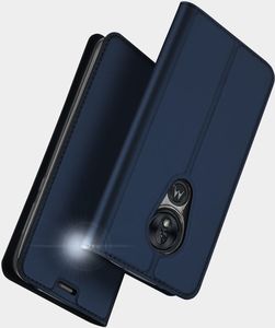 Dux Ducis Skin Pro etui pokrowiec z klapką Motorola Moto G7 Play niebieski uniwersalny 9