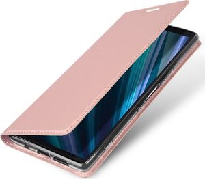 Dux Ducis Skin Pro etui pokrowiec z klapką Sony Xperia 1 różowy uniwersalny 4