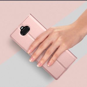 Dux Ducis Skin Pro etui pokrowiec z klapką Sony Xperia 10 Plus różowy uniwersalny 7