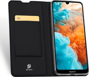 Dux Ducis DUX DUCIS Skin Pro etui pokrowiec z klapką Huawei Y6 2019 / Honor 8A Pro czarny uniwersalny 2