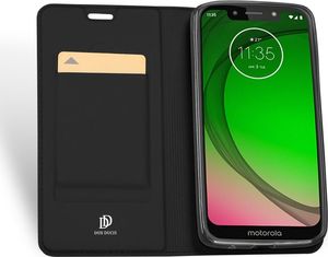 Dux Ducis Skin Pro etui pokrowiec z klapką Motorola Moto G7 Play czarny uniwersalny 3