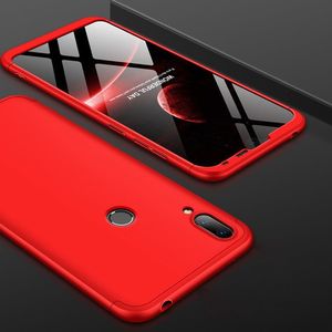 GKK 360 Protection Case etui na całą obudowę przód + tył Huawei Y7 2019 / Y7 Prime 2019 czerwony uniwersalny 7