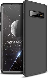 GKK 360 Protection Case etui na całą obudowę przód + tył Samsung Galaxy S10 Plus czarny uniwersalny 1